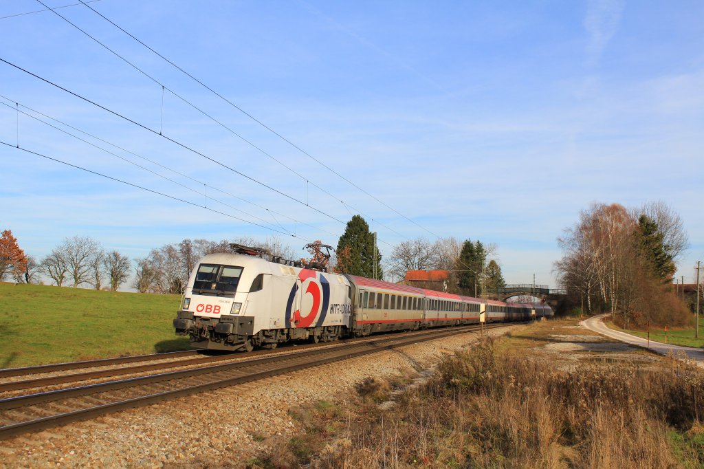 1116 264  �3 Hitradio  am 24. November 2012 unterwegs von Salzburg nach M�nchen.
Aufgenommen kurz nach �bersee am Chiemsee.