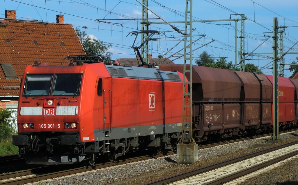 185 001 in Ludwigslust am 9.7.2011