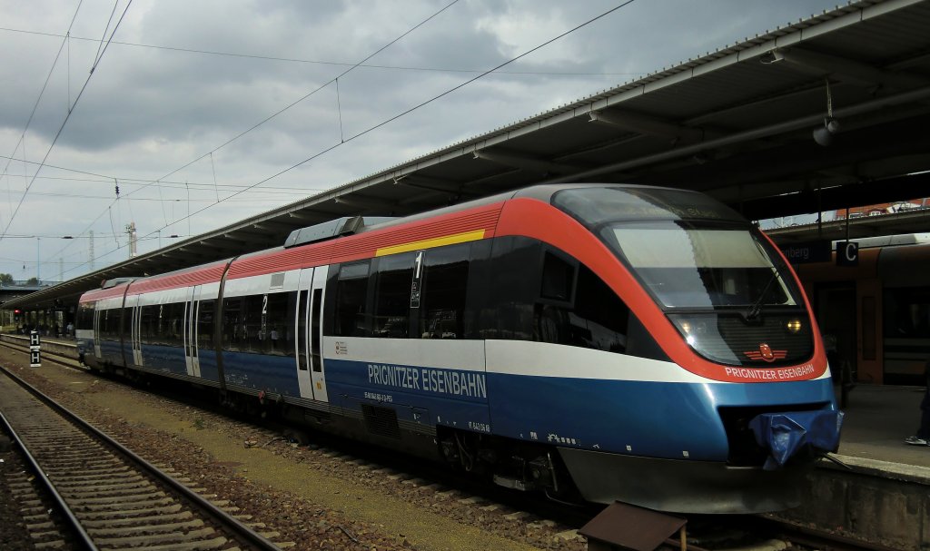 VT 643.06 der PEG in Berlin-Lichtenaberg am 10.08.2011