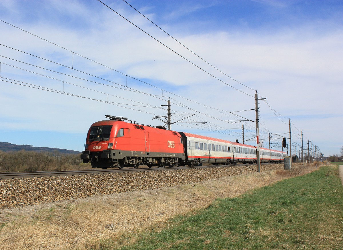 1116 133-8 am 20. M�rz 2014 bei Gro�sierning.