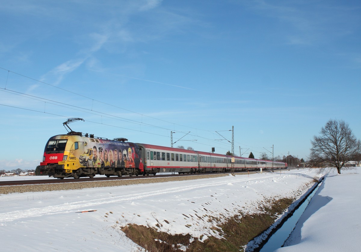 1116 153  �AMTC  am 31. Januar 2015 bei �bersee am Chiemsee.