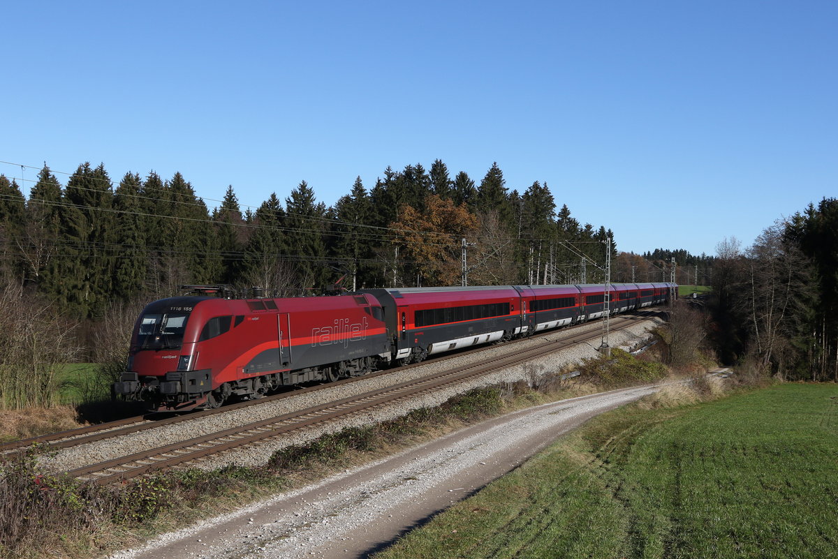 1116 155 am 18. November 2020 bei Grabenst�tt.