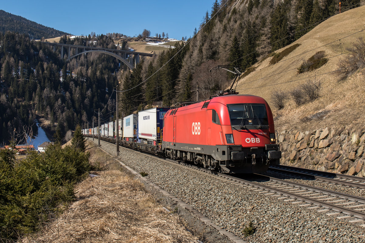 1116 192-6 am 19. M�rz 2016 bei St. Jodok am Brenner.