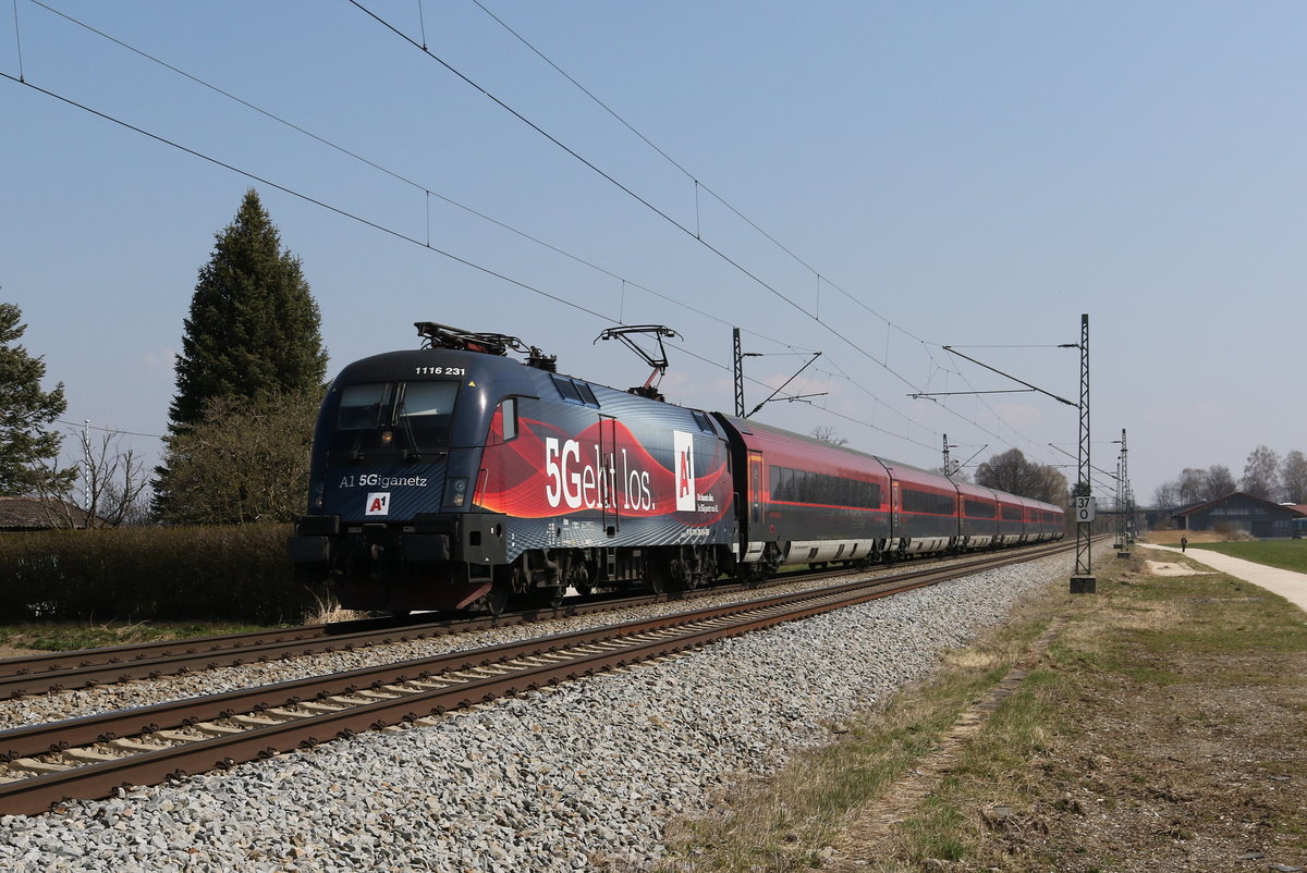 1116 231  5Geht los  am 3. April 2020 bei �bersee am Chiemsee.