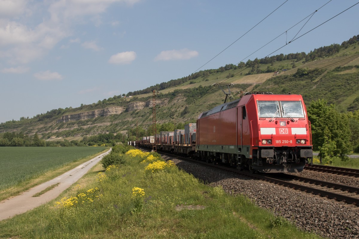 185 250-8 am 14. Mai 2015 bei Th�ngersheim.