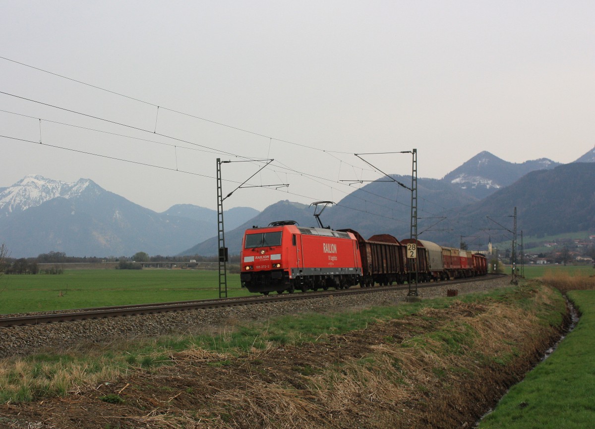 185 272-2 am 31. M�rz 2014 bei Weisham.