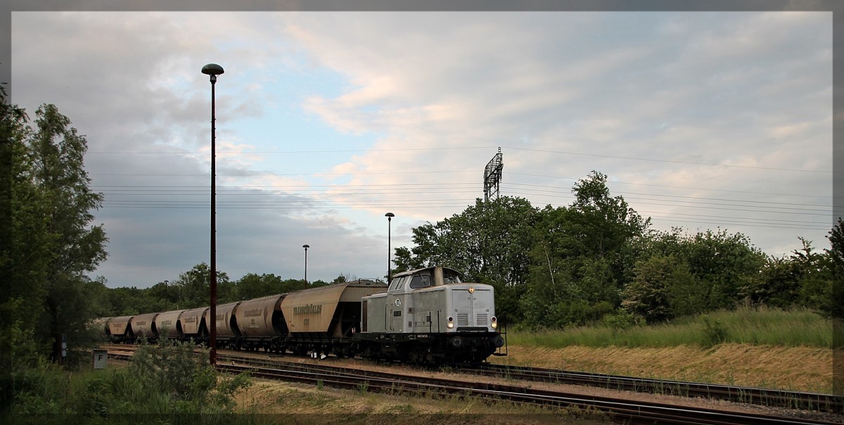 211 160  111 001  der Captrain/ITL am 02.06.2015 im IAB Neubrandenburg.