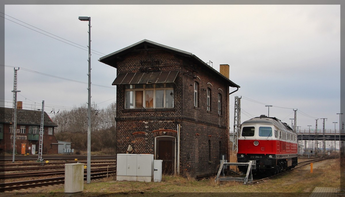 232 294 in Angermünde abgestellt am 12.03.2016