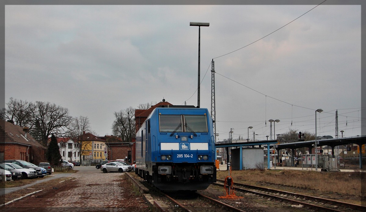 285 104 der Press abgestellt in Waren an der Müritz am 10.03.2016
