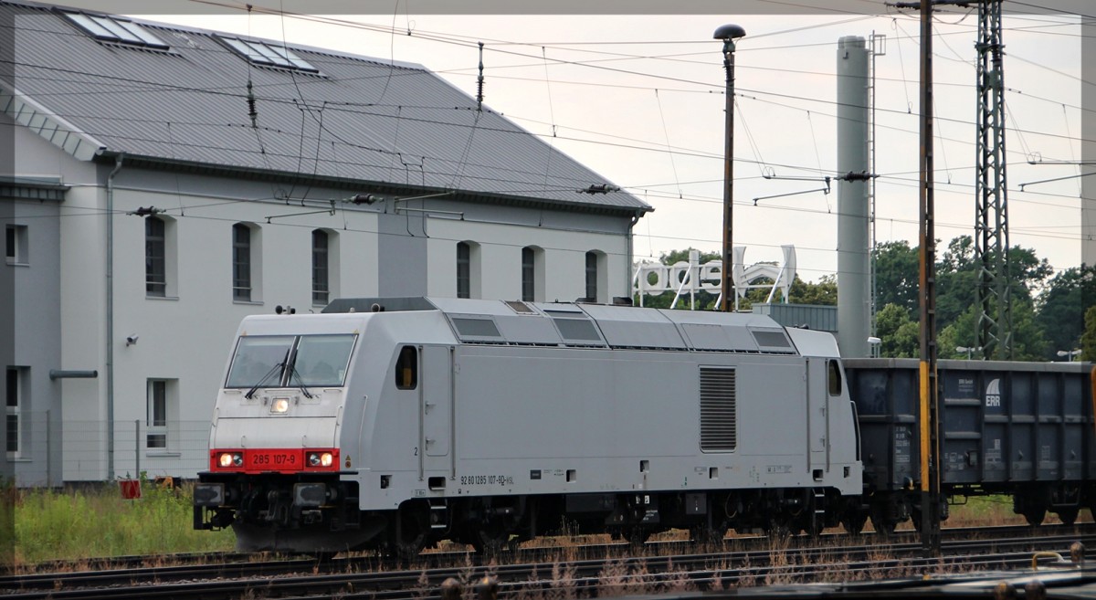 285 107 der HSL am 03.07.2013 in Neubrandenburg