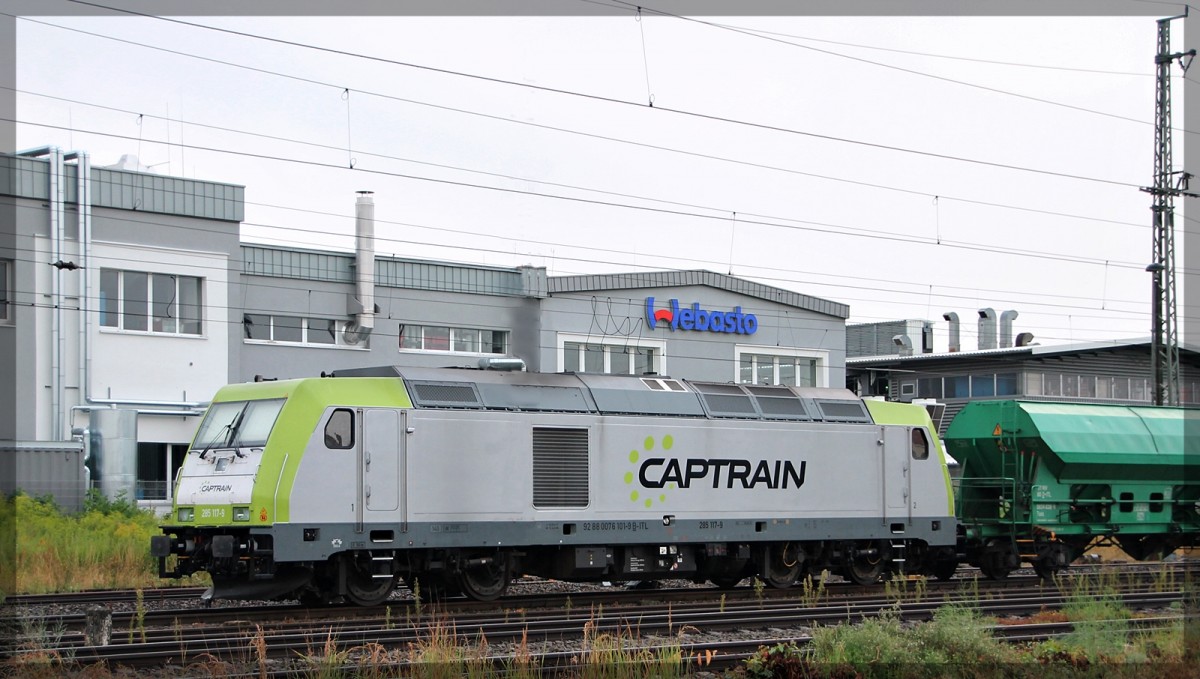 285 117 bei ihrer Pause in Neubrandenburg am 30.7.2014