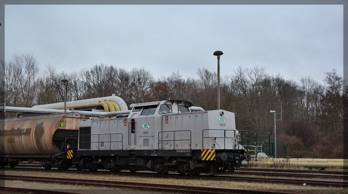 293.01 ( 293 512 ) der Captrain / ITL abgestellt am 14.12.2015