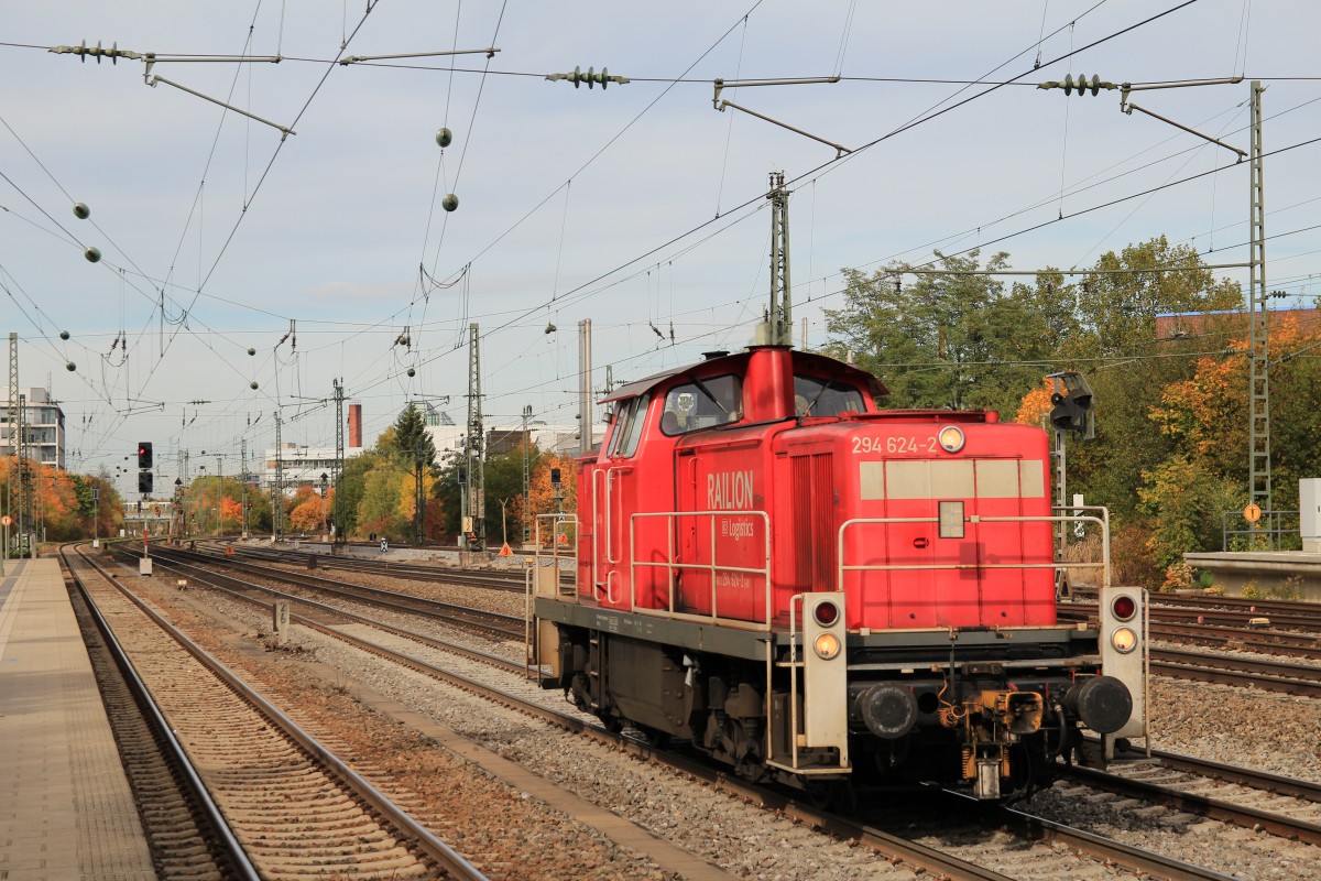 294 624-2 am 21. Oktober 2013 in M�nchen-Heimeranplatz.