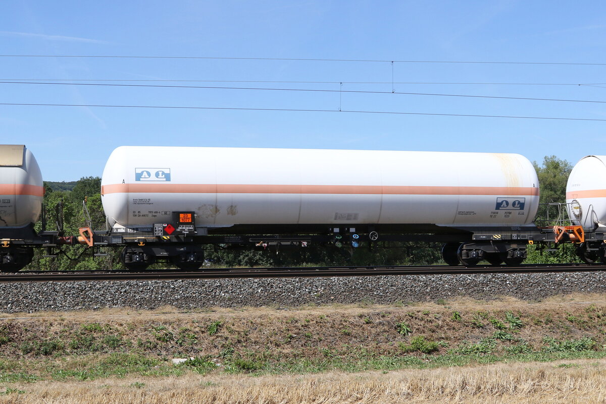 7813 466 (Zags) der  Aretz-GmbH  am 8. August 2022 bei Himmelstadt.