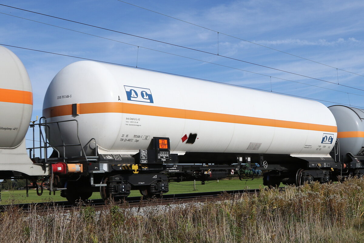 7813 606 (Zags) der  Aretz GmbH  am 20. Oktober 2021 bei �bersee.