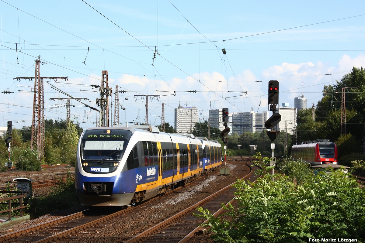NordWestBahn 643 125 | Essen West.
