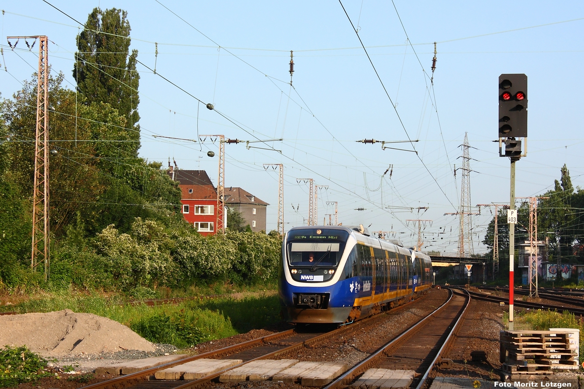 NordWestBahn 643 129 | Essen West.