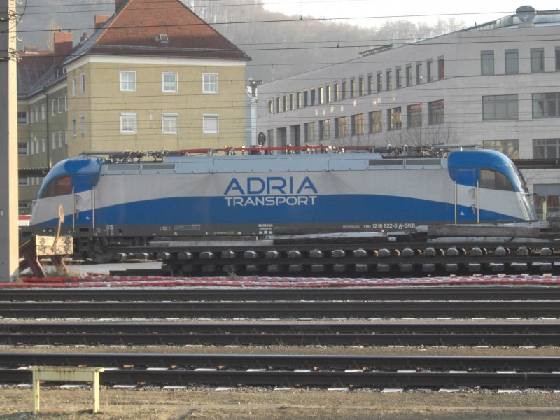  ADRIA Transport  Taurus abgestellt am 31. Dezember 2008 im
Salzburger Hauptbahnhof.