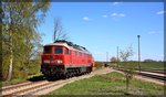 233 510 bei Rangierarbeiten in Möllenhagen am 22.04.2016