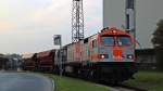 250 009-8 der HVLE am 12.10.13 in Anklam! 