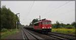 155 112 bei der Durchfahrt von Leipzig - Thekla am 19.08.2015