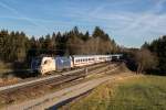 182 524-9 mit dem  IC K�nigssee  aus Freilassing kommend am 26.