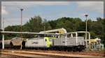 111 001 und 185 543 der ITL/Captrain abgestellt im IAB Neubrandenburg am 09.06.2015