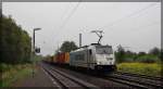 186 291 bei der Durchfahrt von Leipzig - Thekla am 19.08.2015