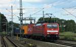 Die 189 012 in Hagenow Land am 8.7.2011