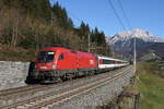 1016 044 war mit dem  Transalpin  am 4.