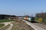193 208 mit einem Containerzug aus M�nchen kommend am 19.